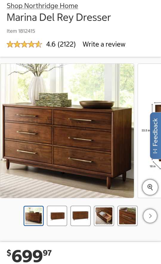Marina Del Ray Dresser