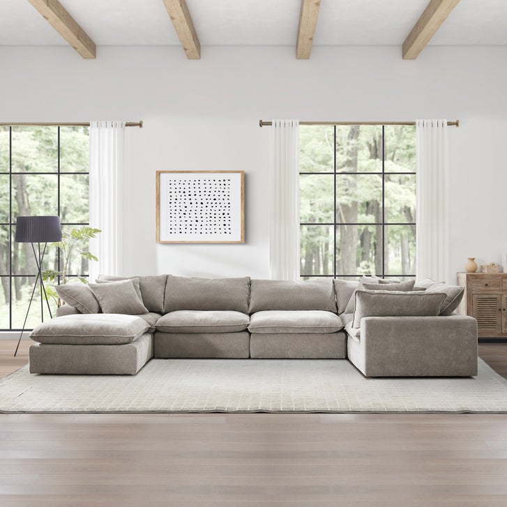 Sereen 6 piece modular sectional Taupo (retails $2399 + tax at costco)