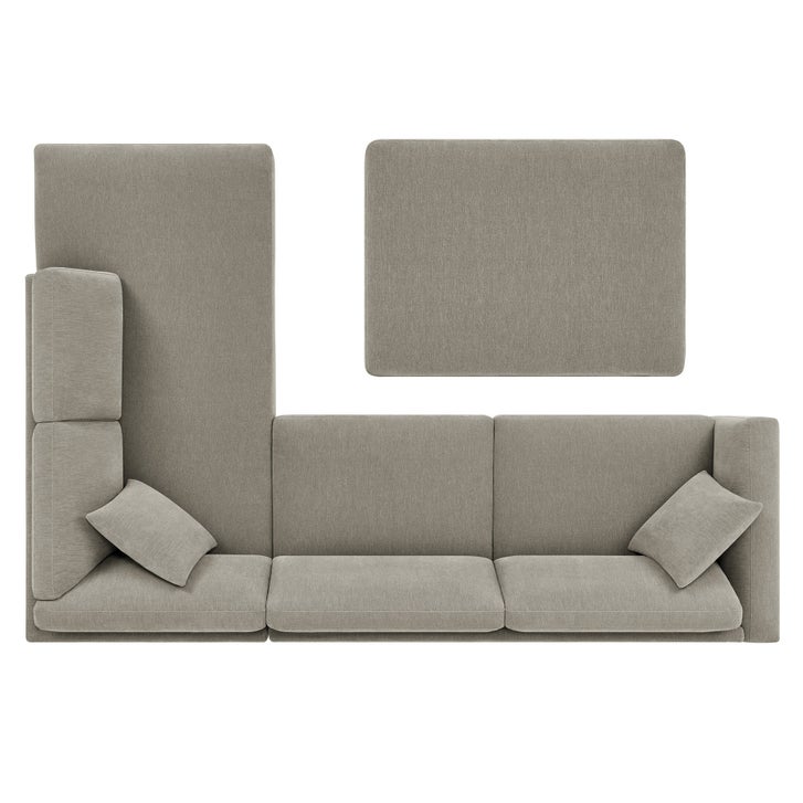 Thomasville Walsen Sectional with storage Ottoman