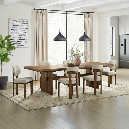 Trivoli dining room table & 8 chairs