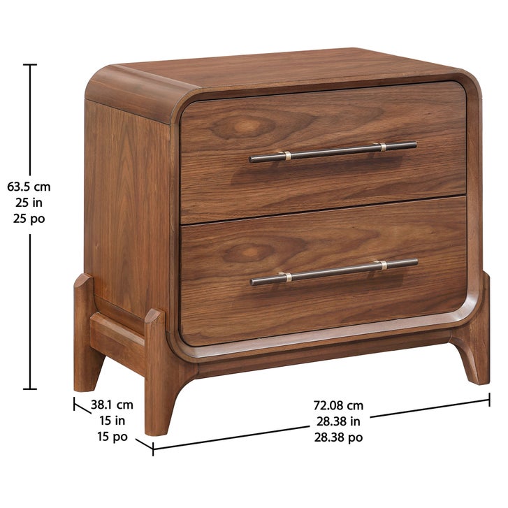 Rockford 2-Drawer Nightstand (costco)
