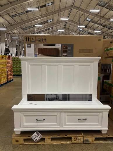 Rose Universal Broadmoore Queen Size Bed costco retails $999