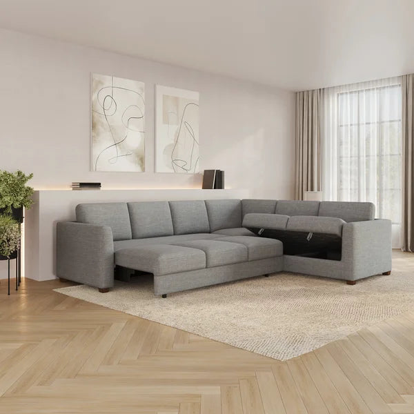 Thomasville caler Convertible Sleeper sectional with Storage