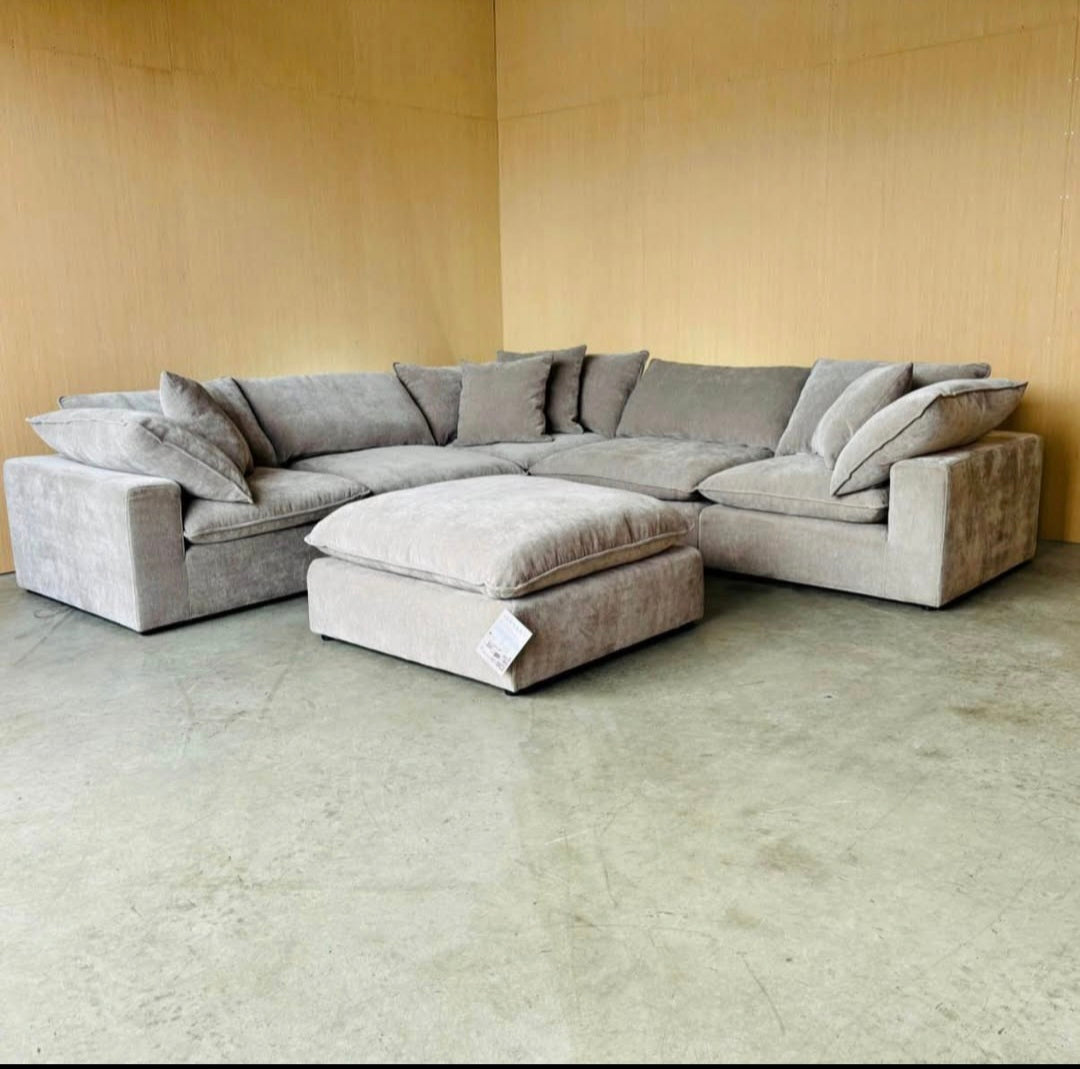 Sereen 6 piece modular sectional Taupo (retails $2399 + tax at costco)