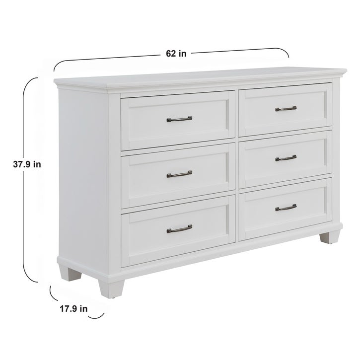 Rose 6 Drawer Dresser Retails $999 at costco
