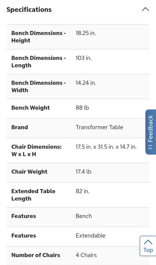 Transformer Dining Table collection