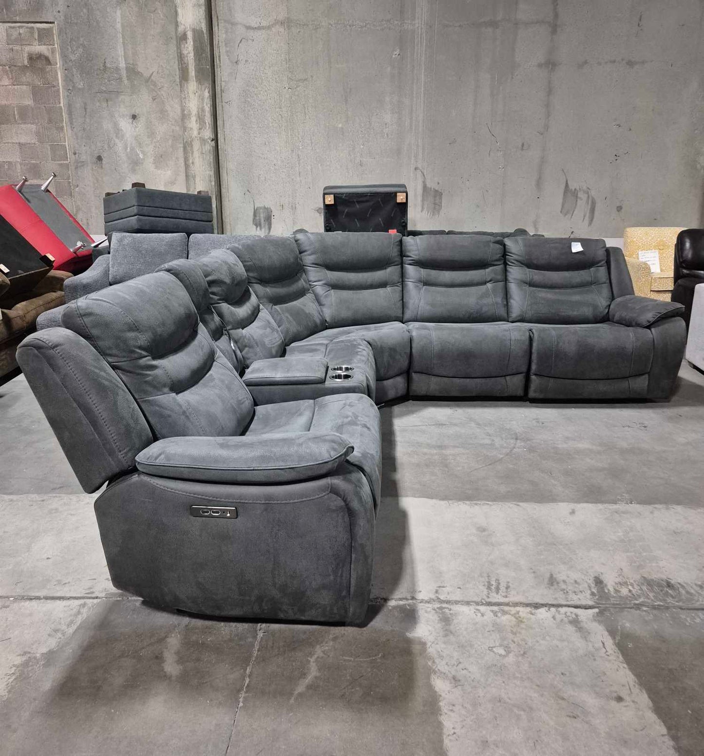 Kelsee Power recliner sectional sells for $2500 at costco