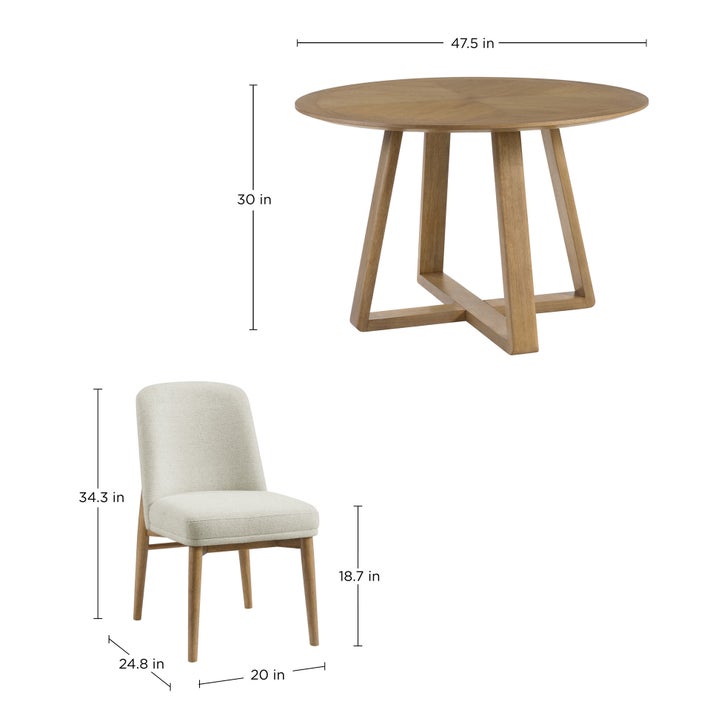 Florence Dining Table & 4 chairs