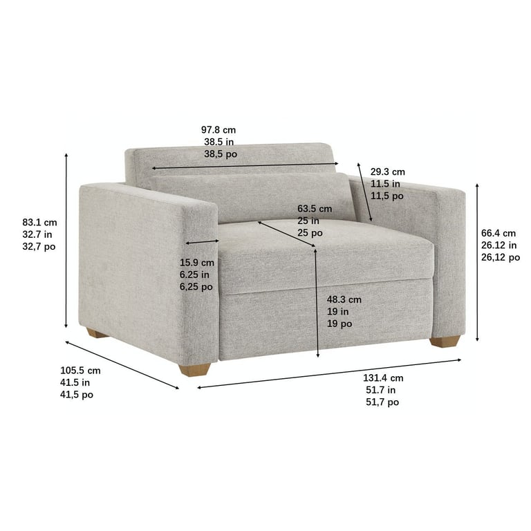 Thomasville Dillard twin Size convertible Sleeper Sofa