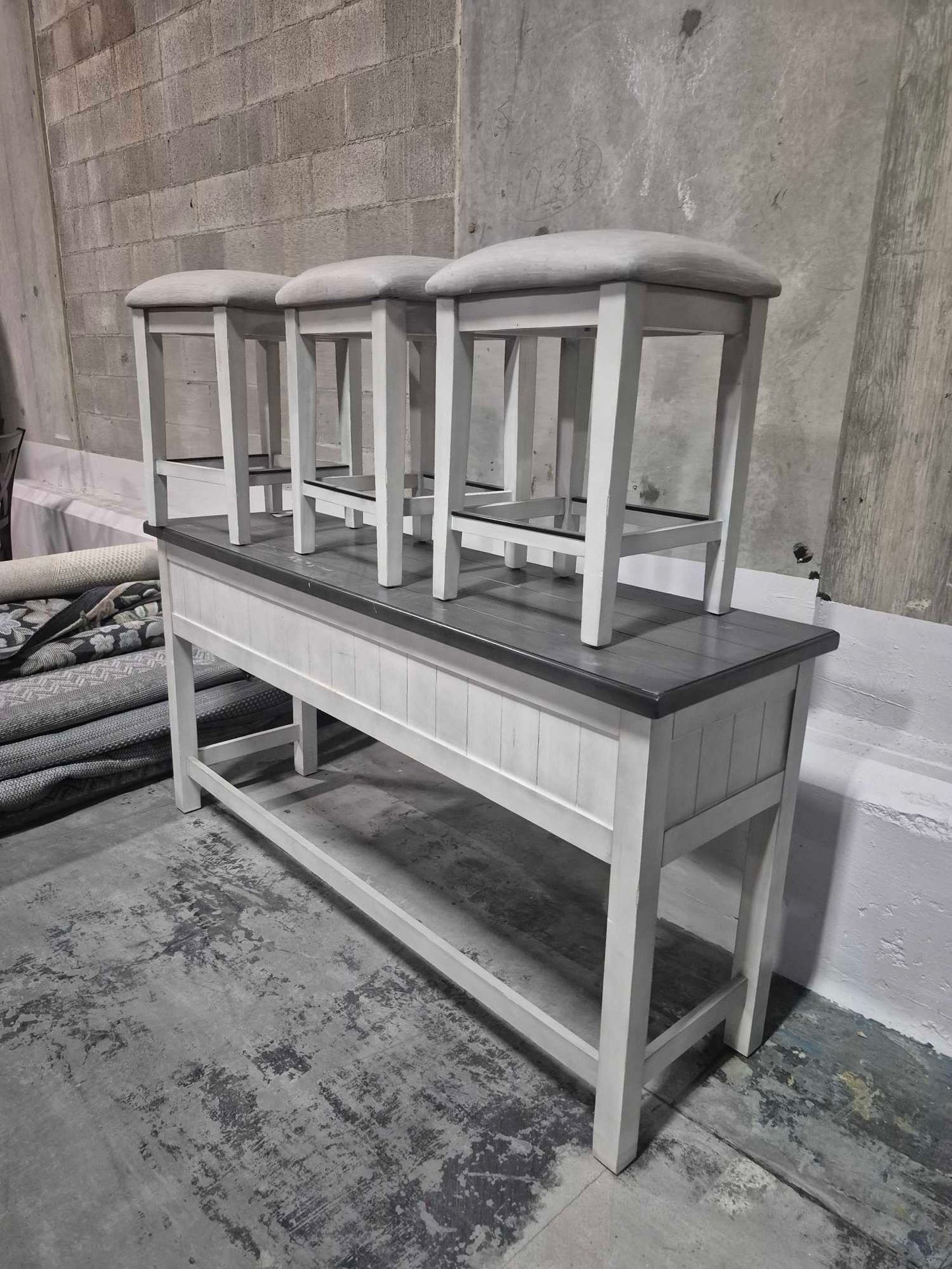 Table & 3 stools (costco)