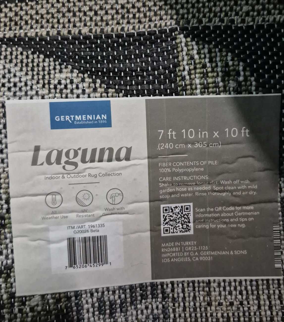 Laguna Indoor & Outdoor Rug 7ft 10 in × 10 ft