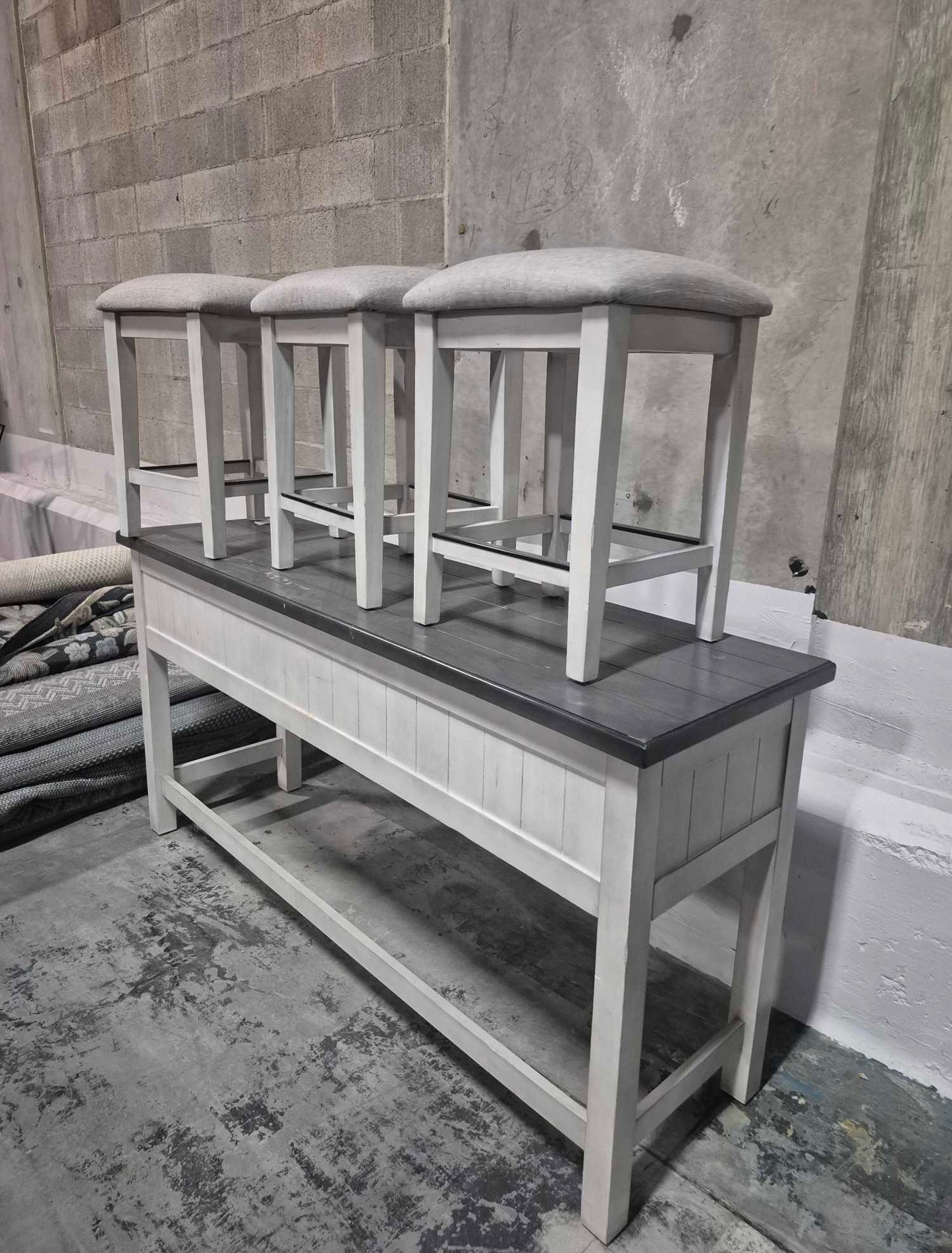 Table & 3 stools (costco)