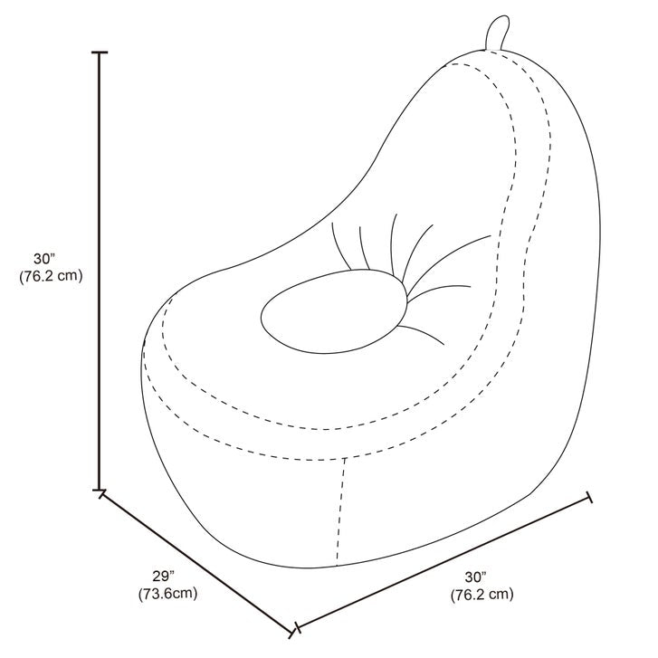 Children Avocado Lounge chair