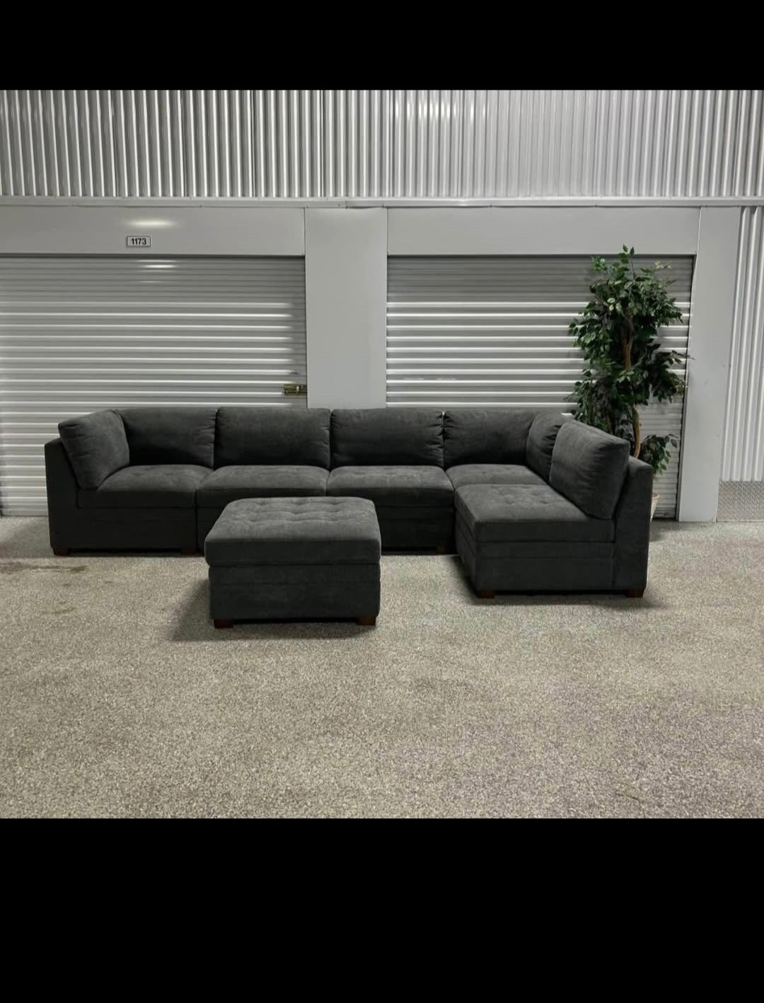 Thomasville Tisdale Dark Gray Modular Sectional Retails $1799 at costco