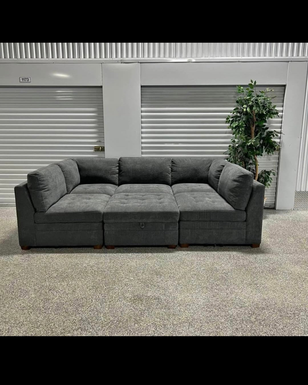 Thomasville Tisdale Dark Gray Modular Sectional Retails $1799 at costco