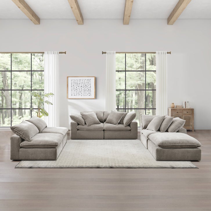 Sereen 6 piece modular sectional Taupo (retails $2399 + tax at costco)