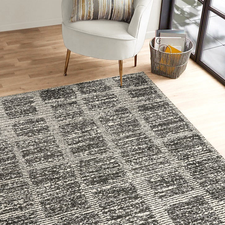Foxwood Area Rug, Alva Cream Charcoal 9ft × 13ft Retails $519 at costco