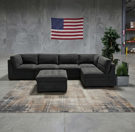 Thomasville Tisdale Dark Gray Modular Sectional Retails $1799 at costco